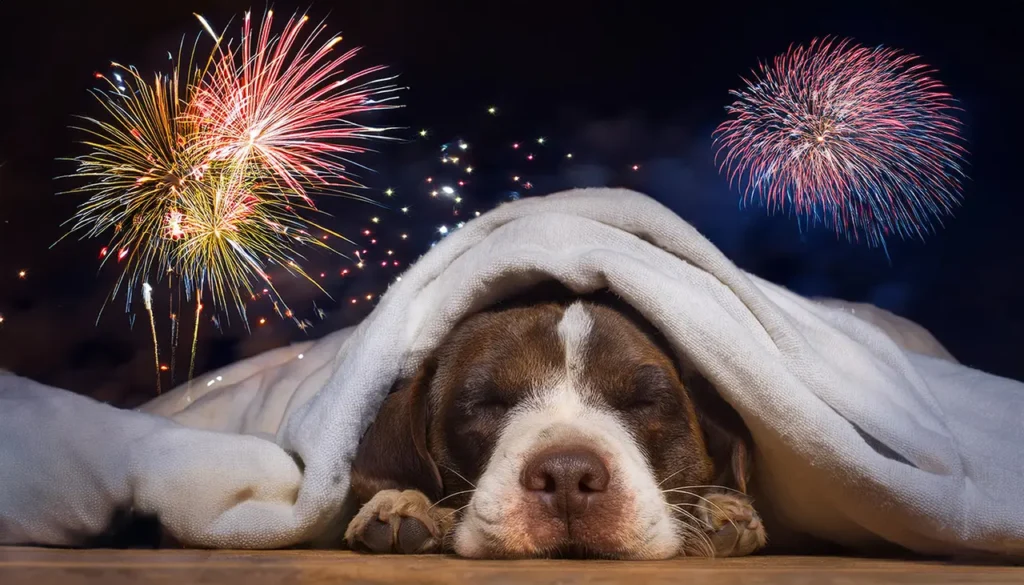 Seis formas de proteger a su mascota ante los estallidos de pólvora