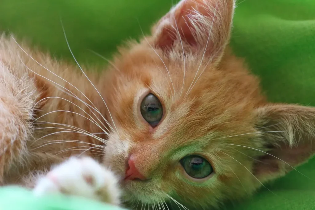 La ternura de un gato